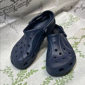 CROCS Navy Blue Mules & Clogs